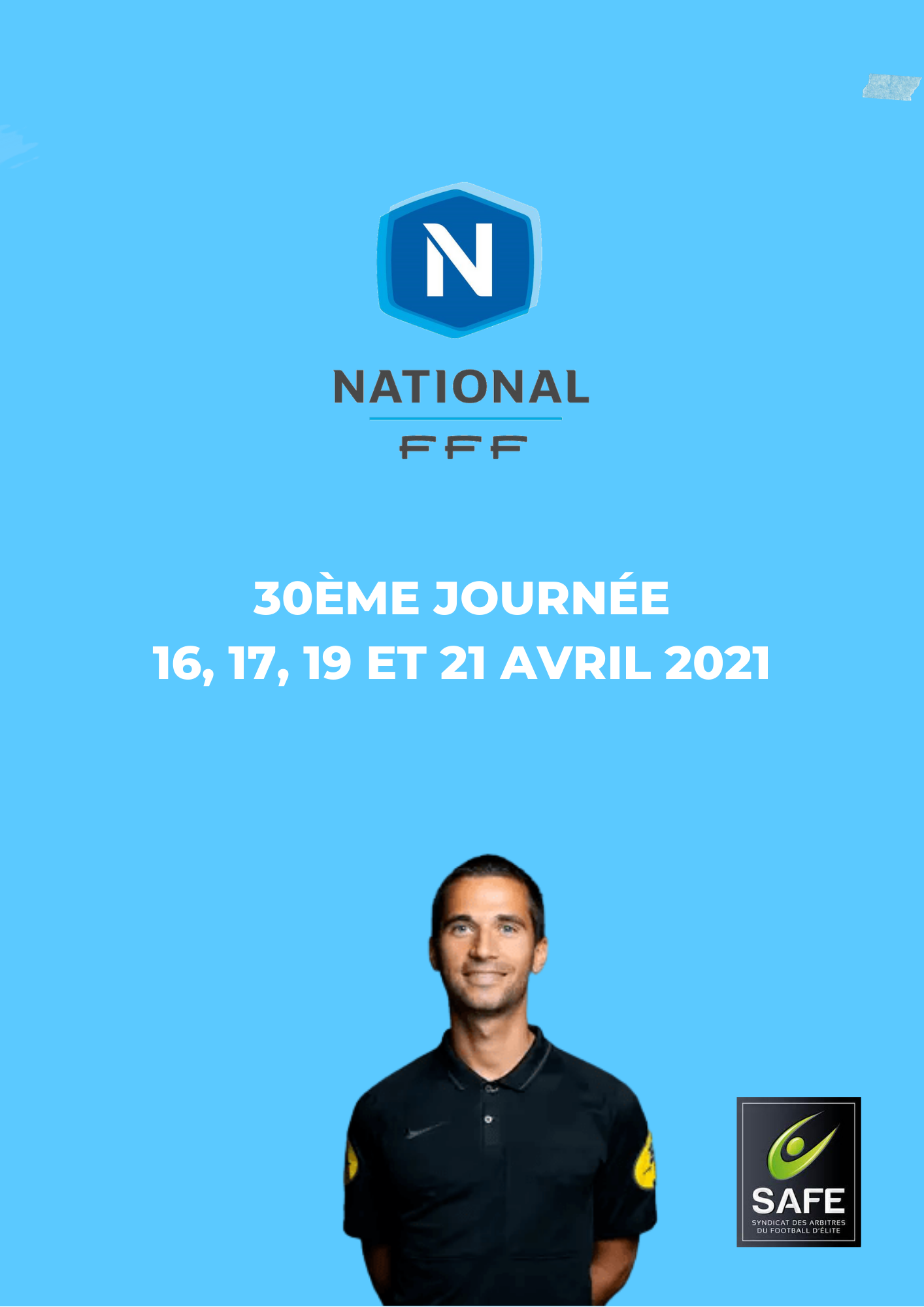 Désignations 30ème journée de National
